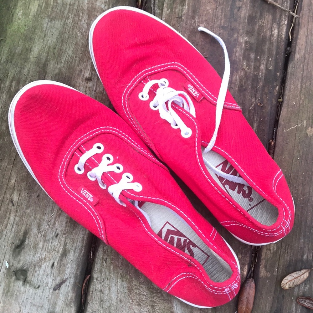 Red Vans